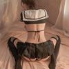 Sexy Lingerie Sexy Student Uniform Temptation Suit Hot Open File Role-playing Clothing