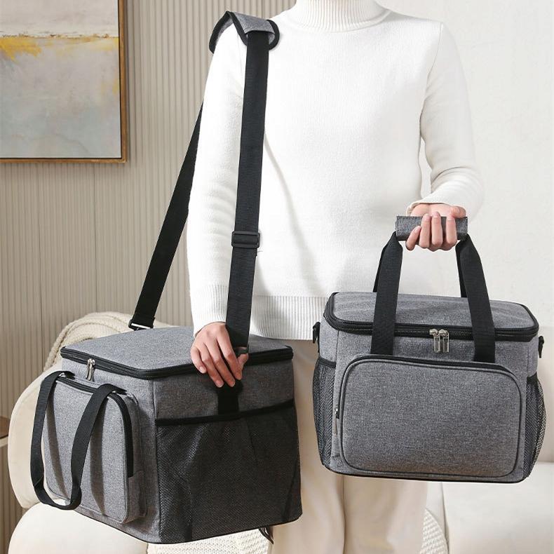 Thermal Bag For Lunch Box For Food, Small, Breakfast On The Shoulder
