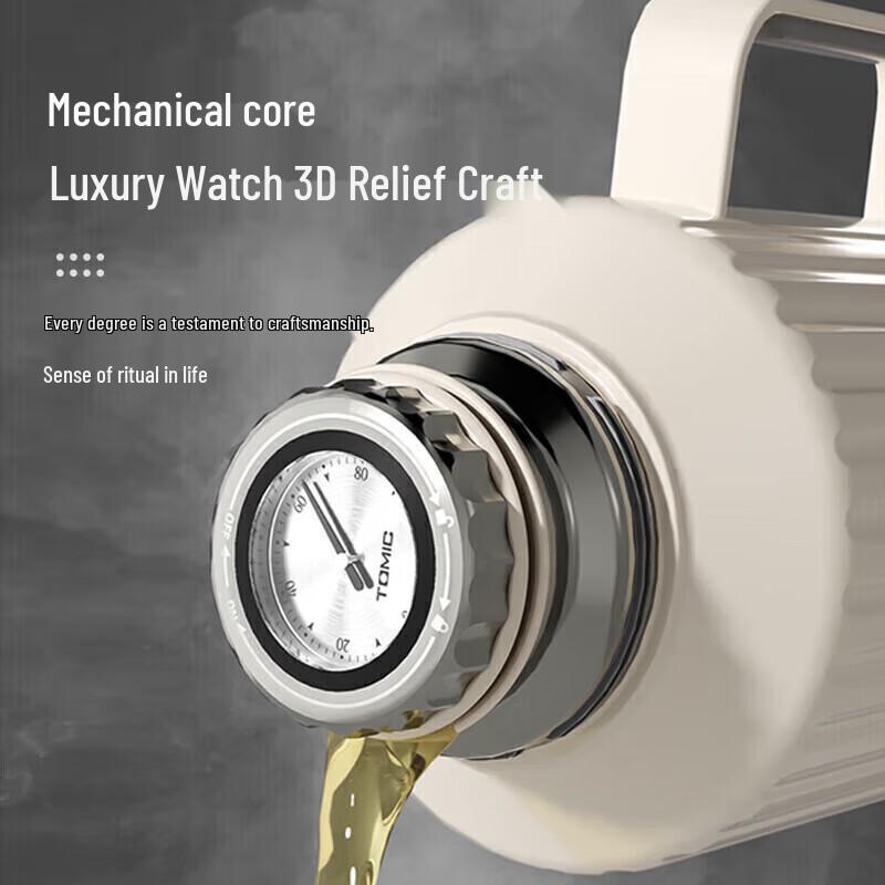 TOMIC 1.5L 316 Stainless Steel Insulated Tea Pot