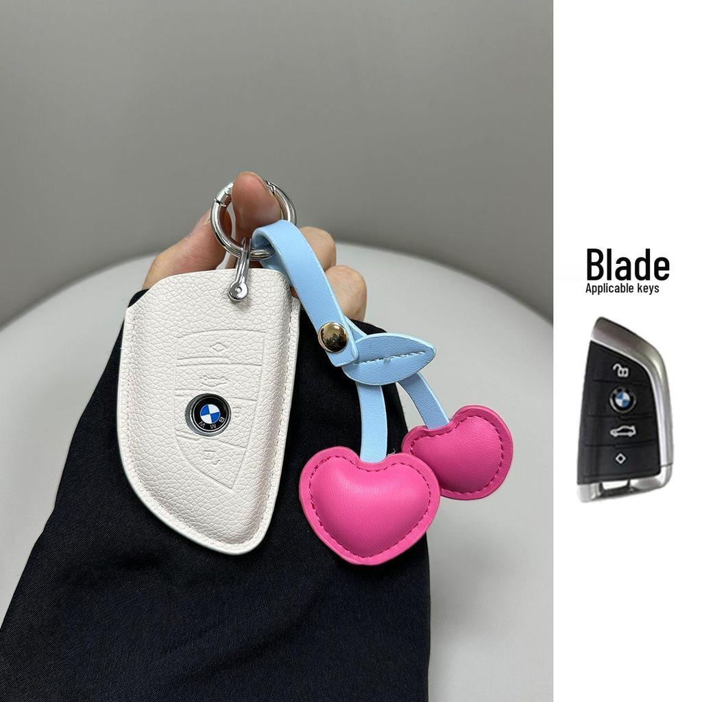 BMW Key Case for Women - Compatible with I3, 5 Series, X1, X2, X3, X5, 320li, 530