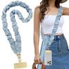 Fashionable Mobile Phone Holder With Wide Shoulder Strap Ergonomic Design 6 Trendy Colors Available