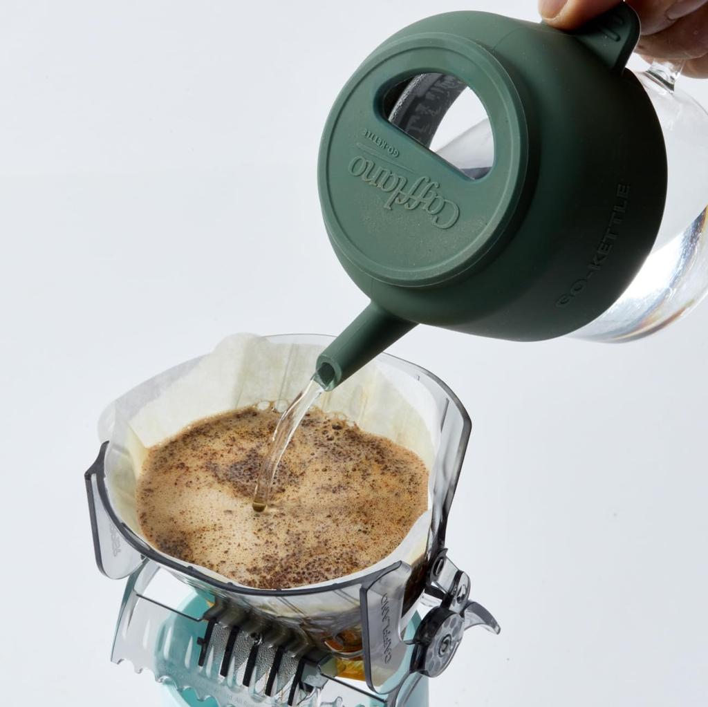 Cafflano Brewing Turn Any Mug into a Foldable Clip 50 Paper Portable for and Coffee Kit, Kettle, Dripper, Go-Kettle, Dripper, Filters, Portable,