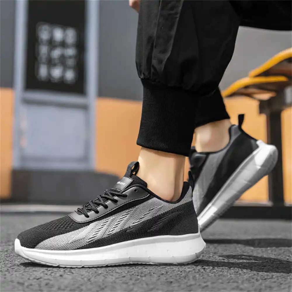 Gray Lightweight Men's Sneakers 46 47 48 Ankle Boots Black Hi Cut Shoes For Men Sports Collection On Offer Sporty Pie