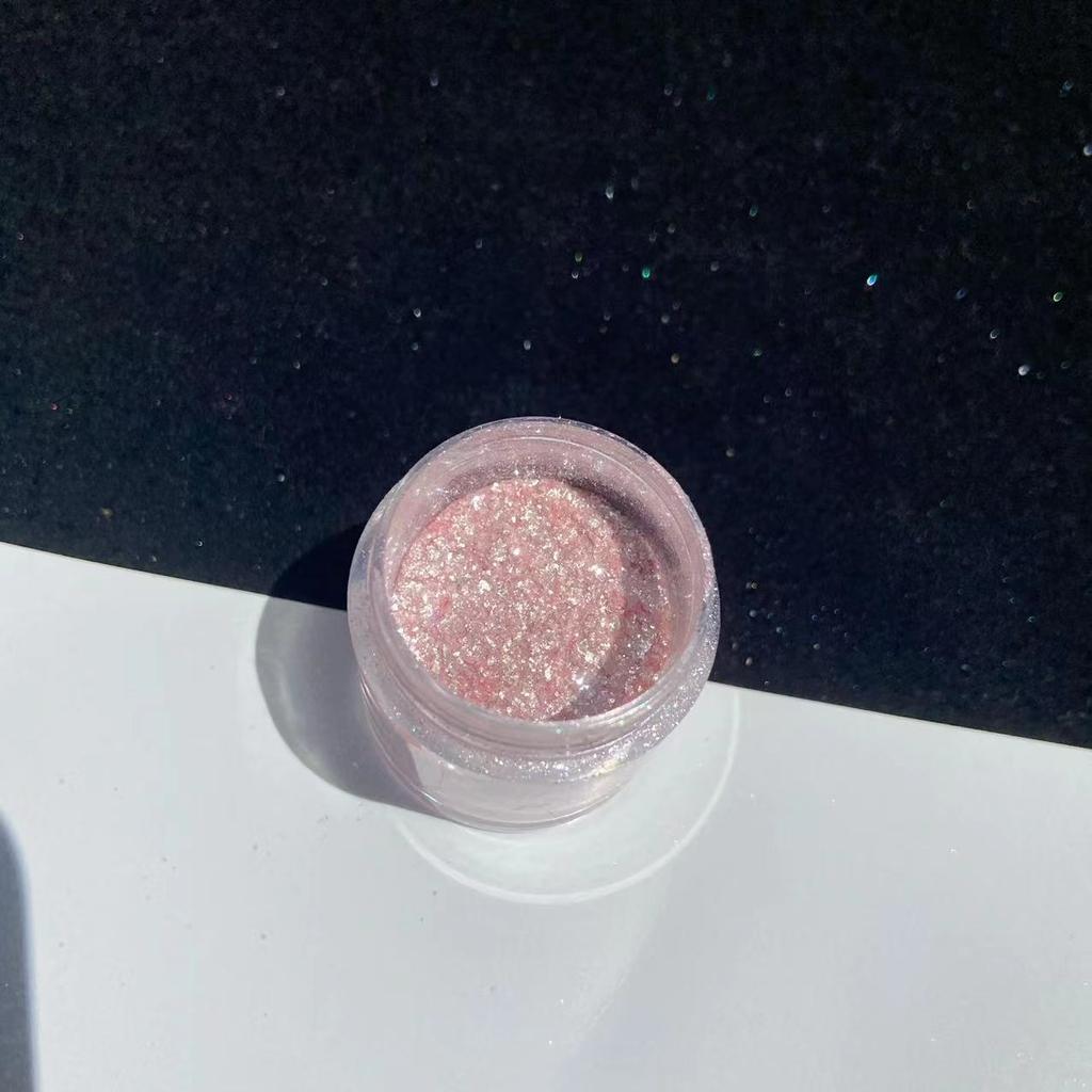 Nail Art Aurora Neon Powder Diy Handmade Nail Art Polarized Opal Powder Shiny Bottled Glitter Powder