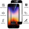 4 Stück Vollabdeckung Gehärtetes Glas für iPhone SE 2022 2020 9H HD Displayschutz für iPhone SE 4 2025 7 8 Plus SE2 Schutzglas