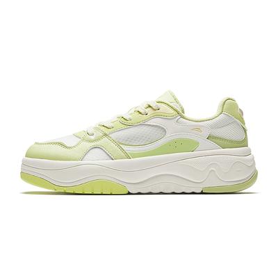 Seaweed 2.0 Comfortable Versatile Breathable Durable Low-Top Skate Shoes Women Sneaker White Green 922528011-1
