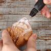 20pcs Diamond Burr Set Rotary Grinding Burrs Drill Bits Set with 1 8 Inch 3mm Shank Stone Carving Accessories Universal