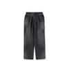 [wooyoungmi] Black Lightweight Banding Denim Pants W261PT30984B
