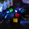 1pc Random Color USB Rechargeable Portable Flashlight Keychain Mini Torch Camping Ultra Bright Lamp Outdoor Supplies