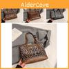 Chic Colorful Women's Shoulder Bag In Trendy Leopard Pattern Ideal For Everyday Use