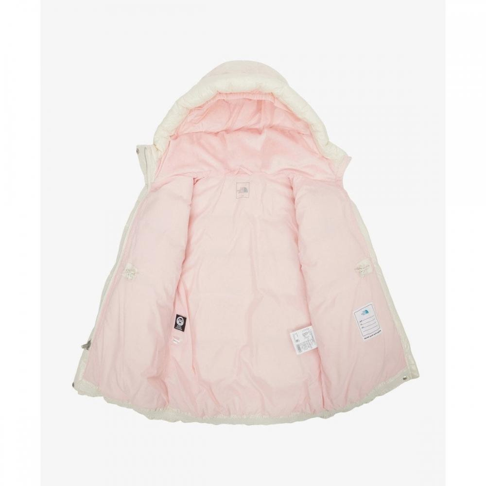The North Face Mädchen Reina Daunenmantel Nc1dr58t Elfenbein