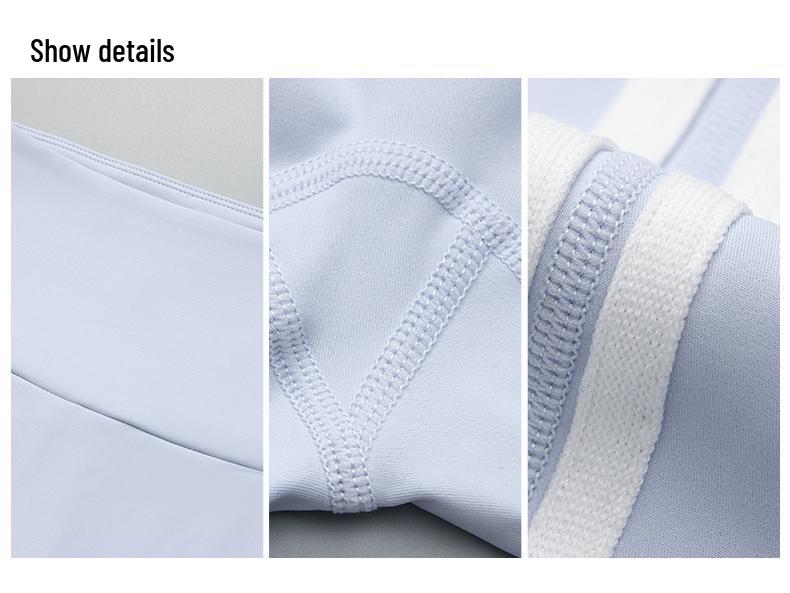 High Waist Flared Yoga Pants - Hip-Lifting, Elastic, Double Stripe Design