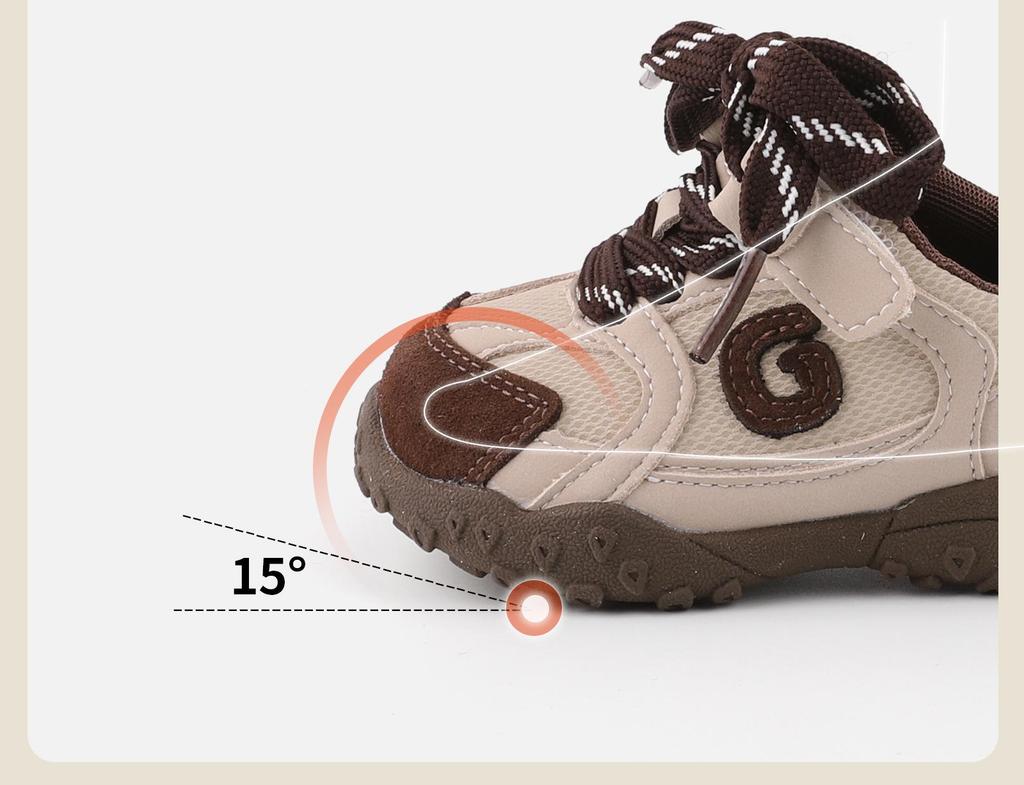 Baby Soft-Soled Color-Block Pre-Walking Sports Shoes for Toddlers - Korean Style, Unisex