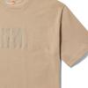 Timberland Solid Pattern Logo Crew Neck Short Sleeve T-Shirt Unisex Tops Light-Earth A6QVB-269
