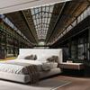 Wallpaper Industrial Building Wall Mural Old Factory Building Removable Wall Mural Bedroom Living Room 3d Wallpaper
