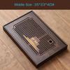 Chinese Natural Bamboo Tea Tray Water Storage Kung Fu Set Household Rectangular Board
