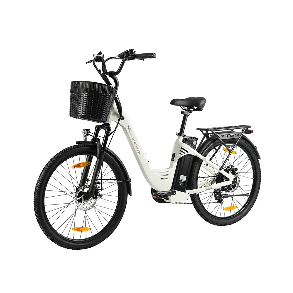 TTGO C2 PRO Commuter Electric Bike,36V 18Ah Battery, Shimano 7-Speed
