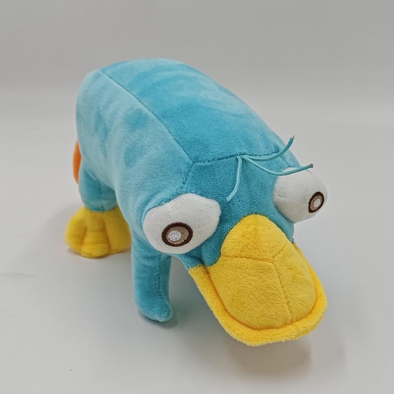 Плюшевая игрушка Утконос Перри - Милая и забавная кукла-утка 28cm (including 10cm tail)