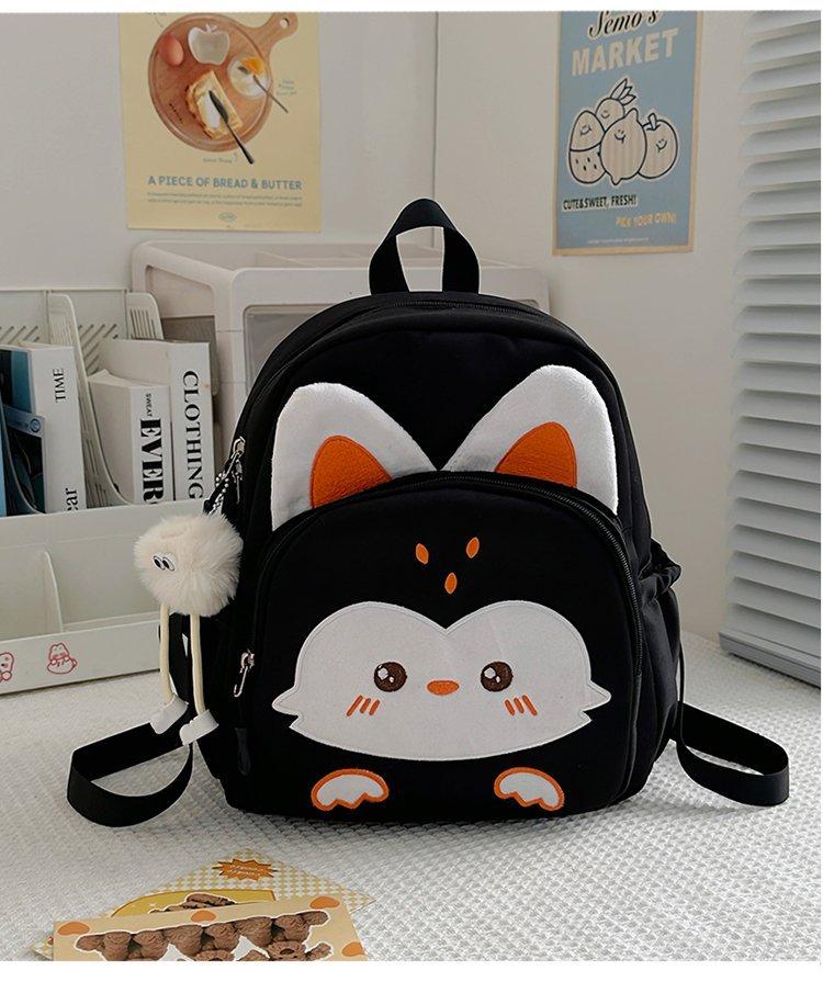 Schoolbag Japanese Ins Wind Soft Girl Cute Girl Backpack Little Fox College Student Lightweight Mommy Bag Backpack Small Schoolbag
