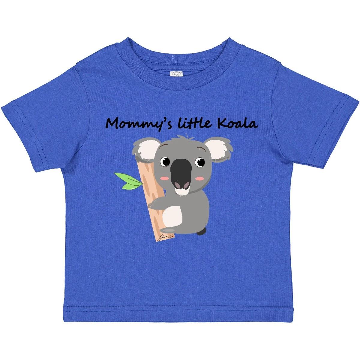 Inktastic Mommy s Little Koala Toddler kids boys T-Shirt Mommy Cute Boy Girl Child Kid 120