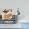 Miniature Animal Statue Tabletop Decoration Creative Home Decor Fengshui Figurine for Office Patio