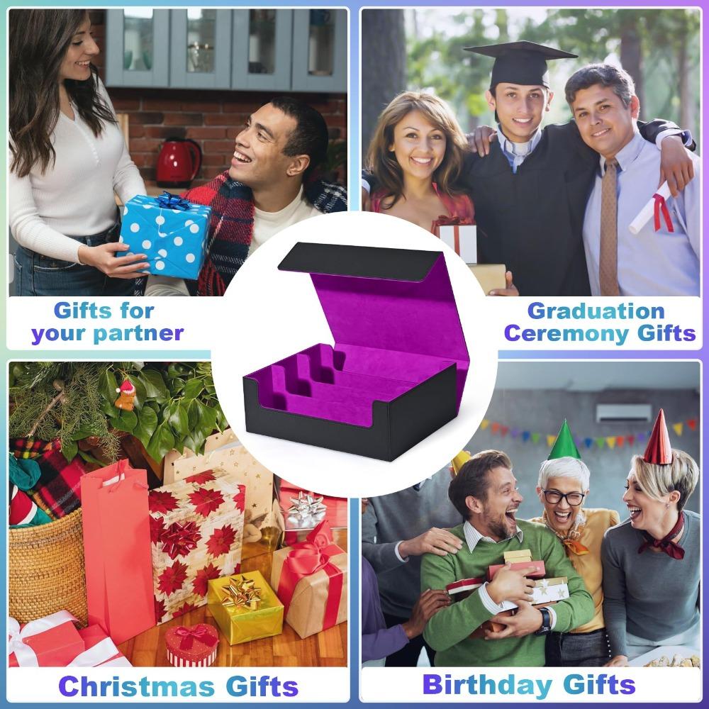 Magnetic Closure Trading Card Storage Box 1800+ Card Protection Box  For TCG PTCG MTG Sports Cards