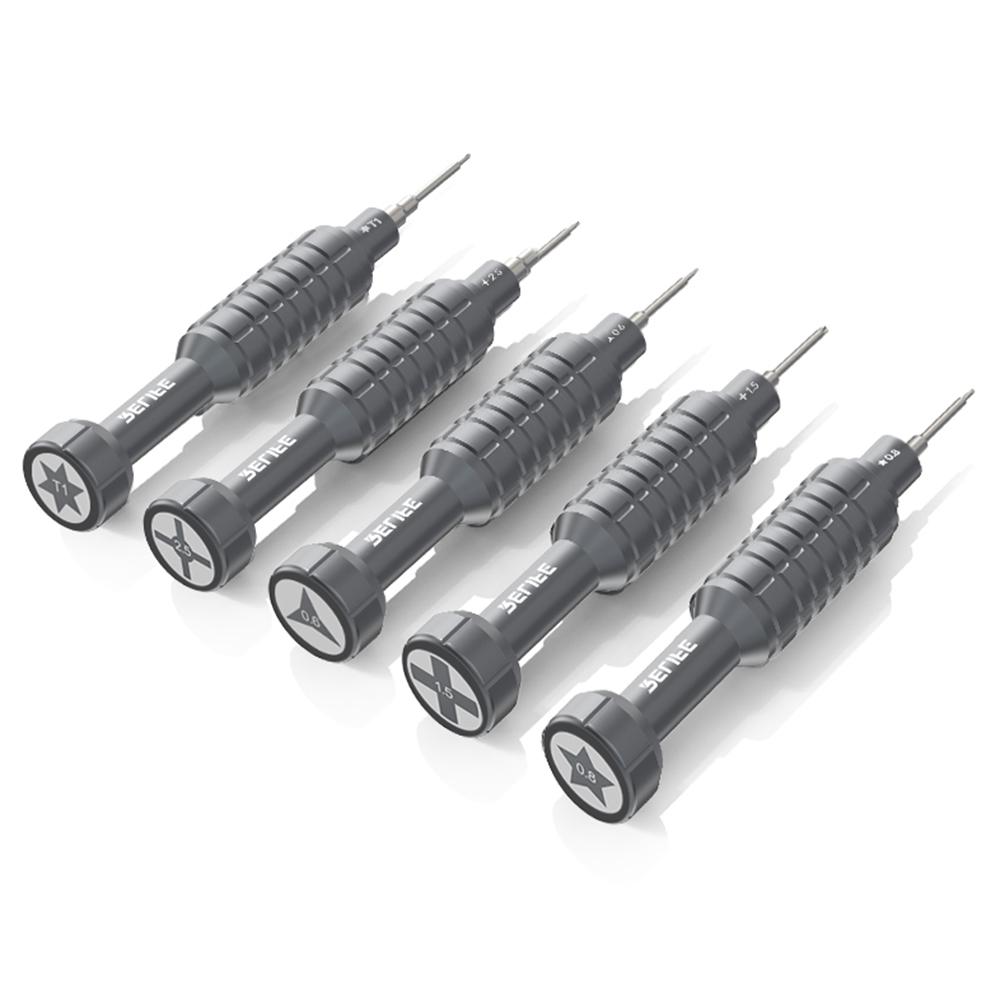 RELIFE RL-730A Screwdriver Set 5-in-1 Strong Magnetic Suction Extra Hard S2 Steel Bits Repair Tools A