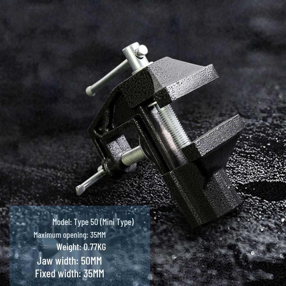 Multi-Function Mini Bench Vise – Woodworking Clamp for Home Use
