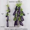 Farmhouse Hanging String Vegetables with Chili, Potato, Corn, Garlic & Peanut Model for Restaurant Courtyard Decor