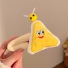 Handmade Bow Cat Hair Clip - Creative Plush Doll Headwear Accessory