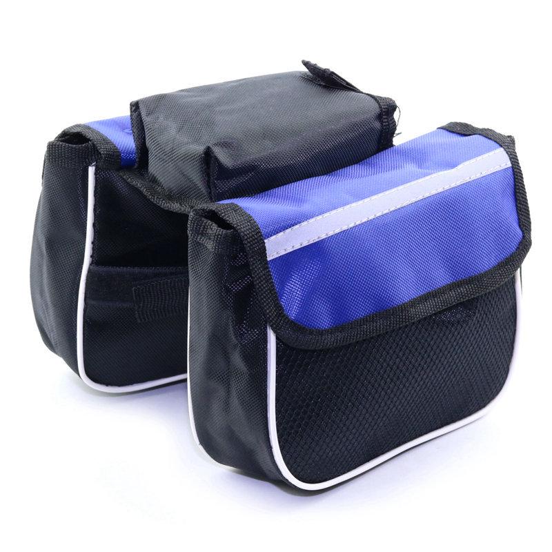 Mountain Bike Double-Sided Top Tube Handlebar Bag - Durable and Stable Quality