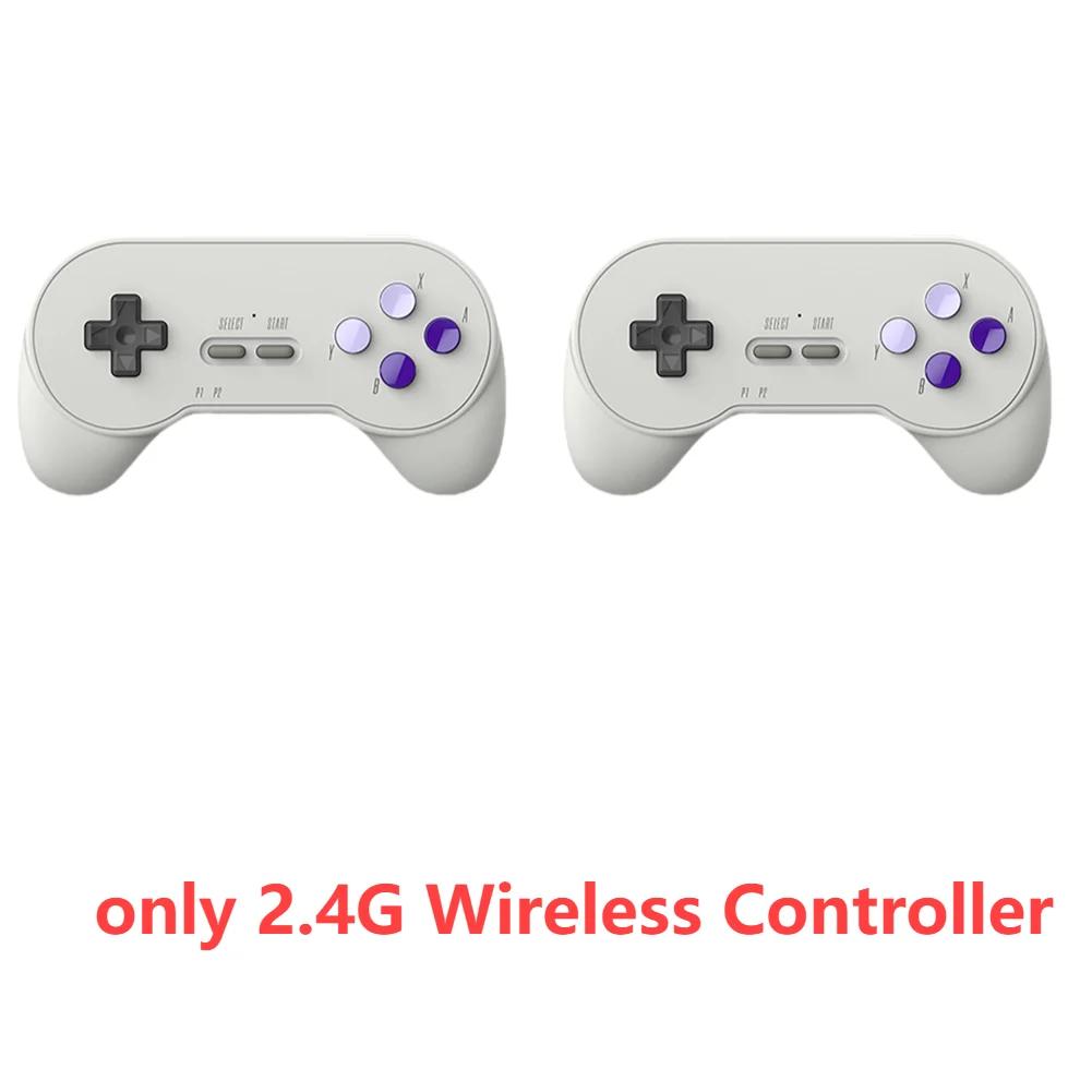 1/2PCS 2.4G Wireless Game Controller for SF2000 3.5” Retro Handheld Game Console Wireless Gamepad Gaming Accessories