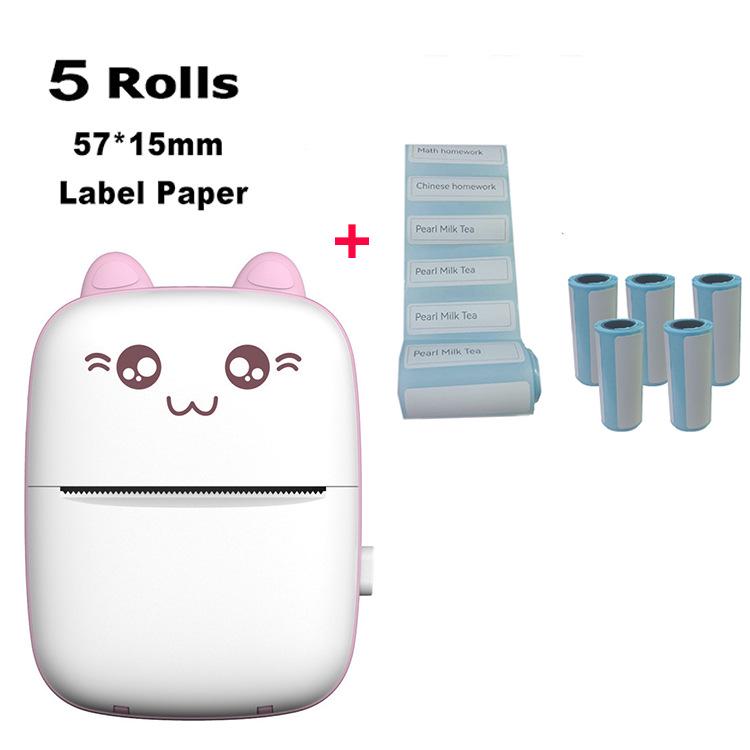 Compact Wireless Thermal Photo & Label Printer
