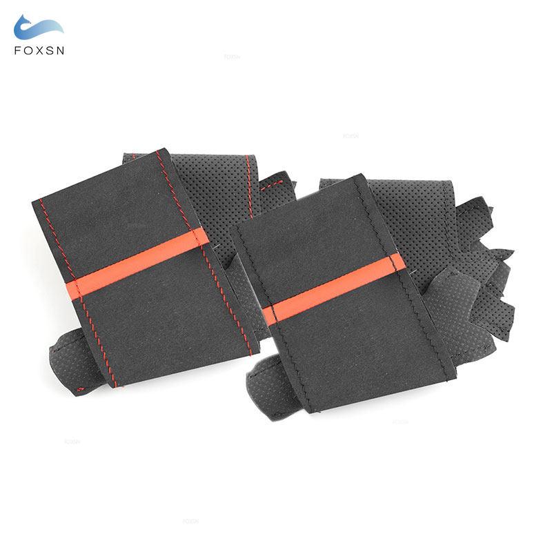 Capacul volanului mașinii ornamente din piele de căprioară pentru Mercedes Benz A45 E63 AMG GT C190 R190 W177 W205 W213 X253 GLE 53 W167 S 65 W222