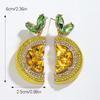 Zomer Vol Citroen Druppel Oorbellen Fruit Hanger Stud Oorbellen Vakantie Strandfeest Sieraden Cadeau