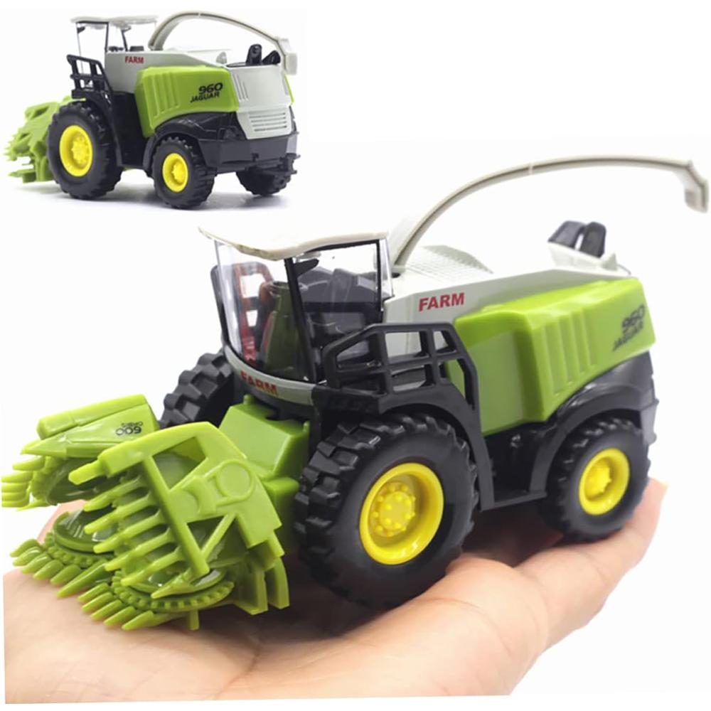 1/42 Simulation Harvester Alloy Farm Vehicle Model Toy Birthday Gift Party Favor Toy for Kids Children