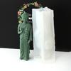 Buddha Statue Candle Resin Mold 3D Buddha Aromatherapy Candle Silicone Mould DIY Gypsum Crafts Making Decorations