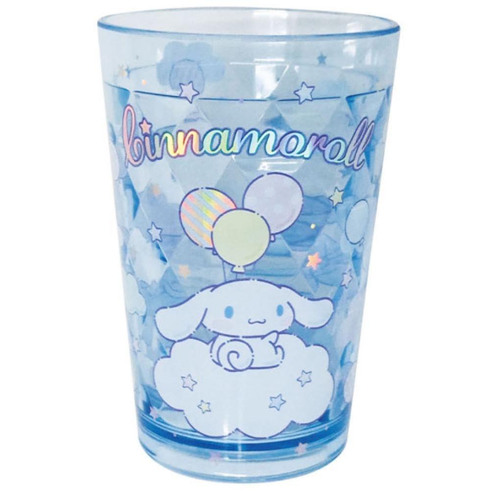 K Company Sanrio Characters Kirahoro Clear Long Cup Cinnamoroll SAC-HCLL-CN H12.4 x W8.3 D8.3cm