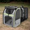 Breathable Portable Puppy Backpack Foldable Expandable Cat Bag Pet Travel Bag  For Cat Dogs
