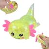 Lustiger Quetsch Salamander Squishy Spielzeug Langsam-Rückprall Dehnbar Axolotl Quetschspielzeug Fidget