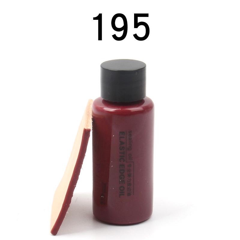 Elastic Matte Edge Paint for Leather Goods - 40 Colors for Bags and Wallets Repair