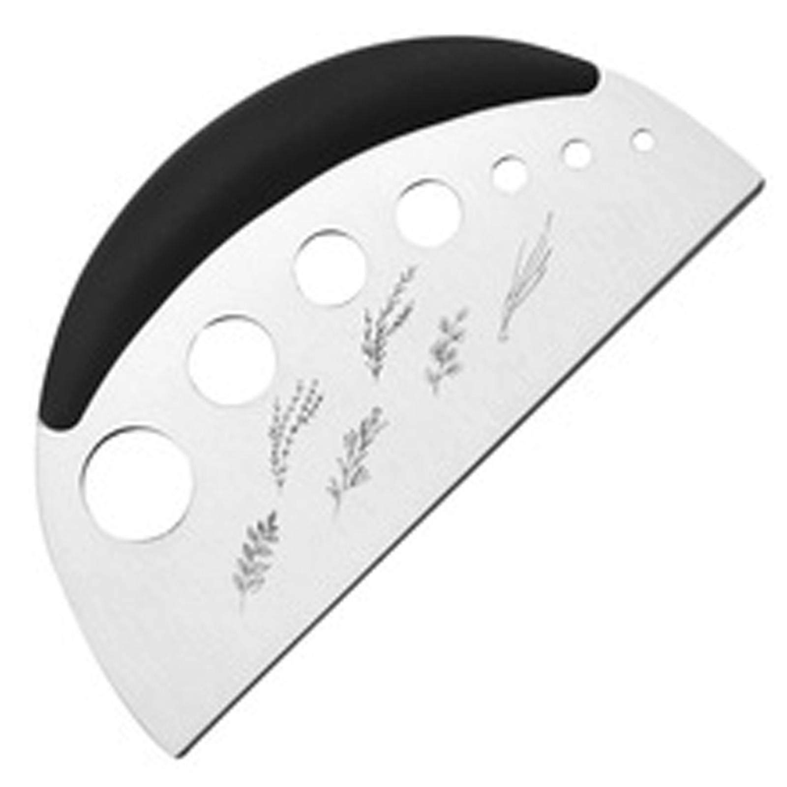 

Нож для чистки трав из нержавеющей стали с 7 отверстиями Нож для чистки трав из нержавеющей стали One Size чёрный