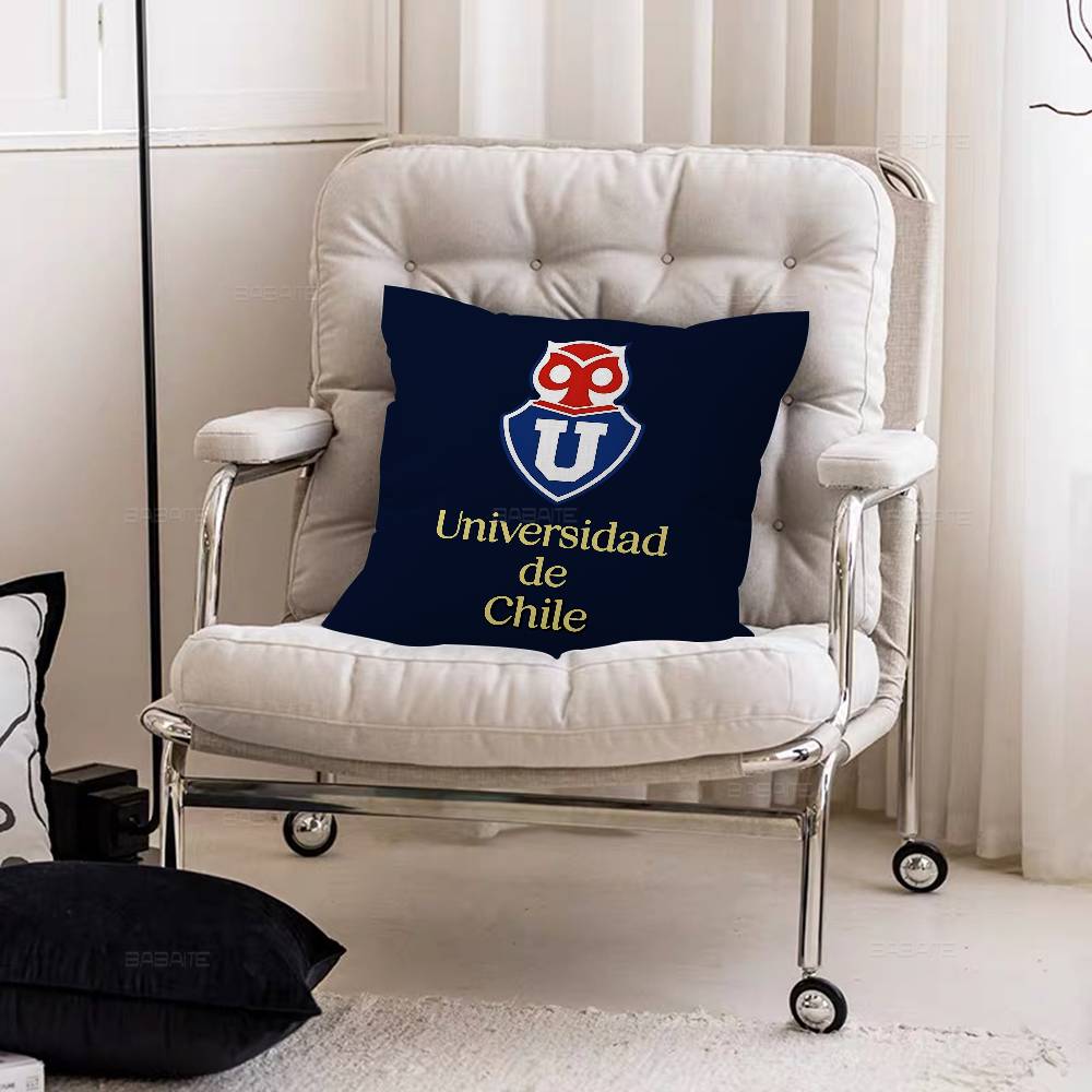 Chile U-University Logo Cushion Cover Inches Farmhouse Decor Home Throw Pillow Covers For Couch Decorations