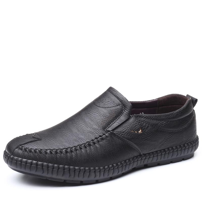 

Мужские лоферы, удобные мужские мокасины на плоской подошве, модная обувь, мужские топсайдеры без шнуровки для мужчин, повседневная обувь 38 чёрный