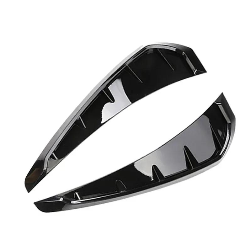 

2Pcs Car Shark Grille Plate Simulation Outlet Vent ABS Side Air Flow Sticker For BMW E90 E91 E92 E93 F30 F31 F34 F35 G20 G21 G28 чёрный