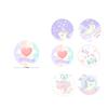 100-500PCS New Packaging Corgi Cartoon Dog Home Made Merci Animal Rolling Stickers Labels