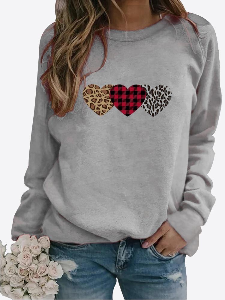 Herbst Neue Pullover Herbst und Winter Frauen Weihnachten Thema Druck Pullover Rundhals Langarm Casual Sweatshirt Plus Größe Top