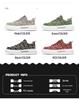 Men's Colorblock Breathable Canvas Low-Top Sneakers - Summer 2025 Collection