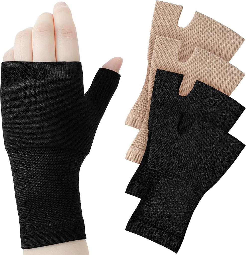 1 Pair Compression Wrist Support Sleeve- Relieve Carpel Tunnel,Wrist Pain  Best Wrist Support- Improve Circulation,Support Wrist