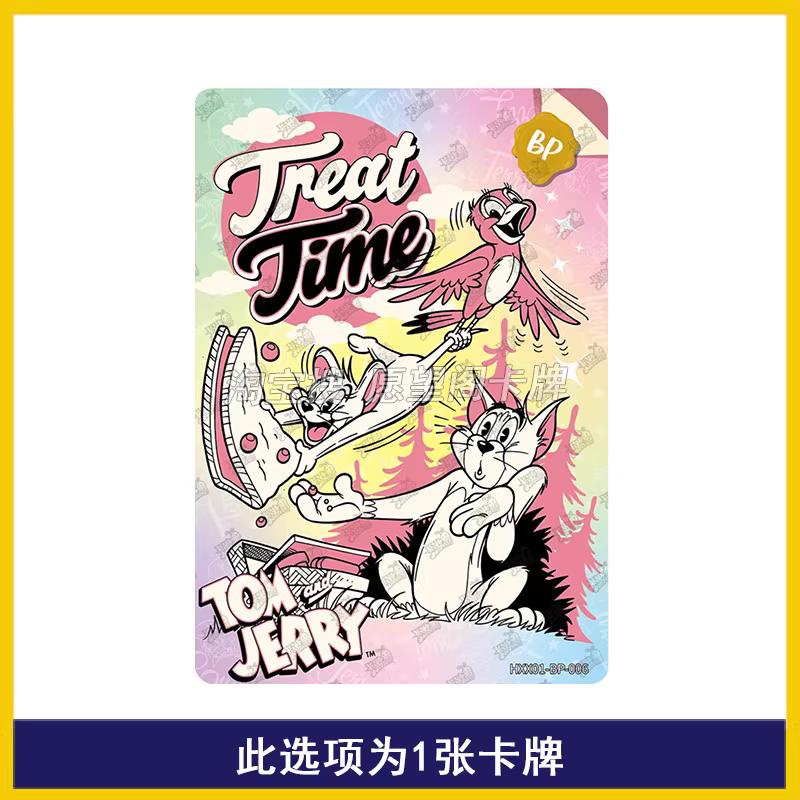 Genuine Cat and Mouse Everchanging Bag 1st Shot Tom Jerry Anime Collection Card Children s Toys Christmas Gift